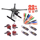 F450 450 ммX500S500 Квадрокоптер Мультикоптер Рамка комплект + 40A 2-4S бесщеточный ESC 5 В3A BEC + 2212 920KV CW CCW бесщеточный двигатель