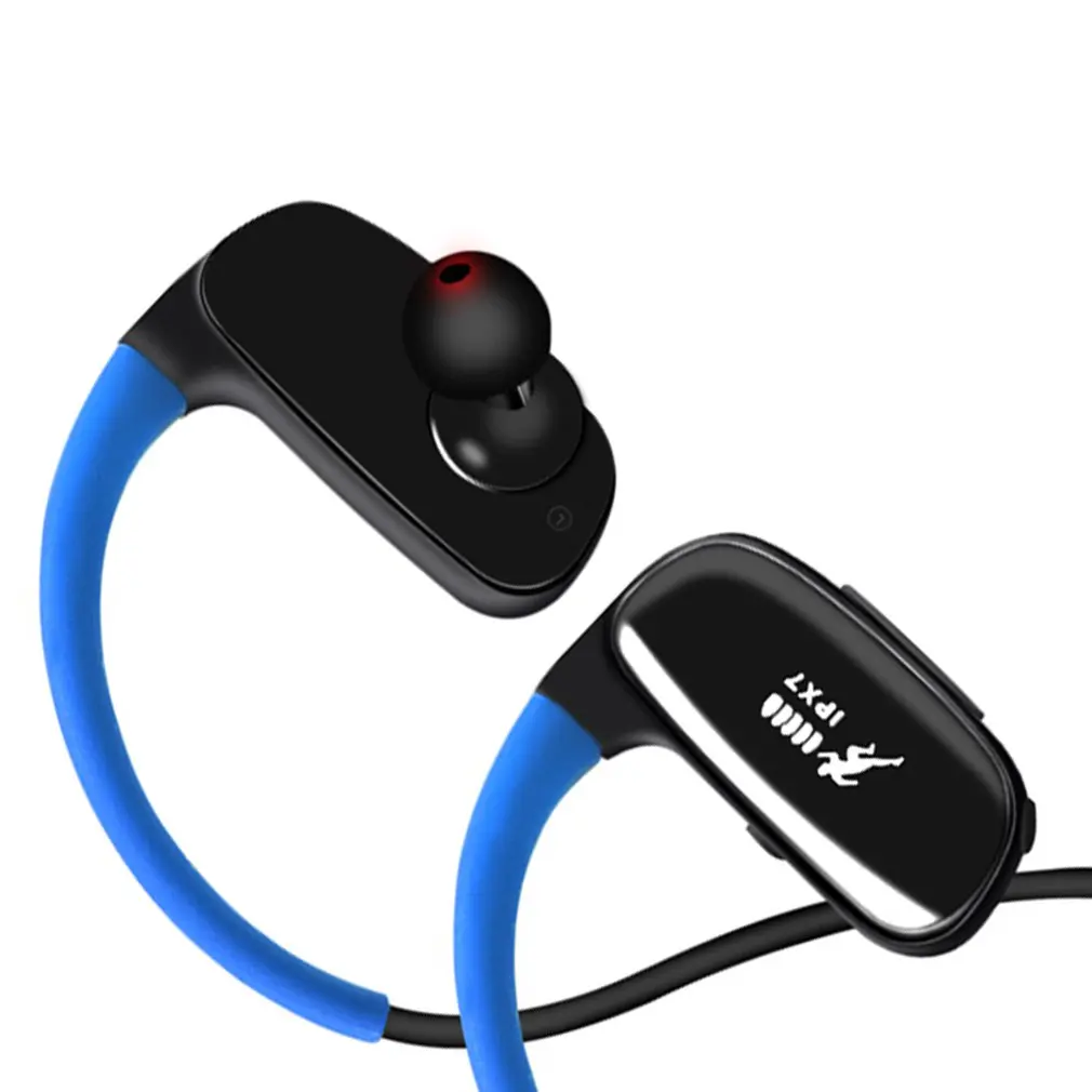 

IPX7 Waterproof Headphones Wireless Bluetooth Earphone In-ear Stereo Music Earbuds Sports HiFi Headset swim
