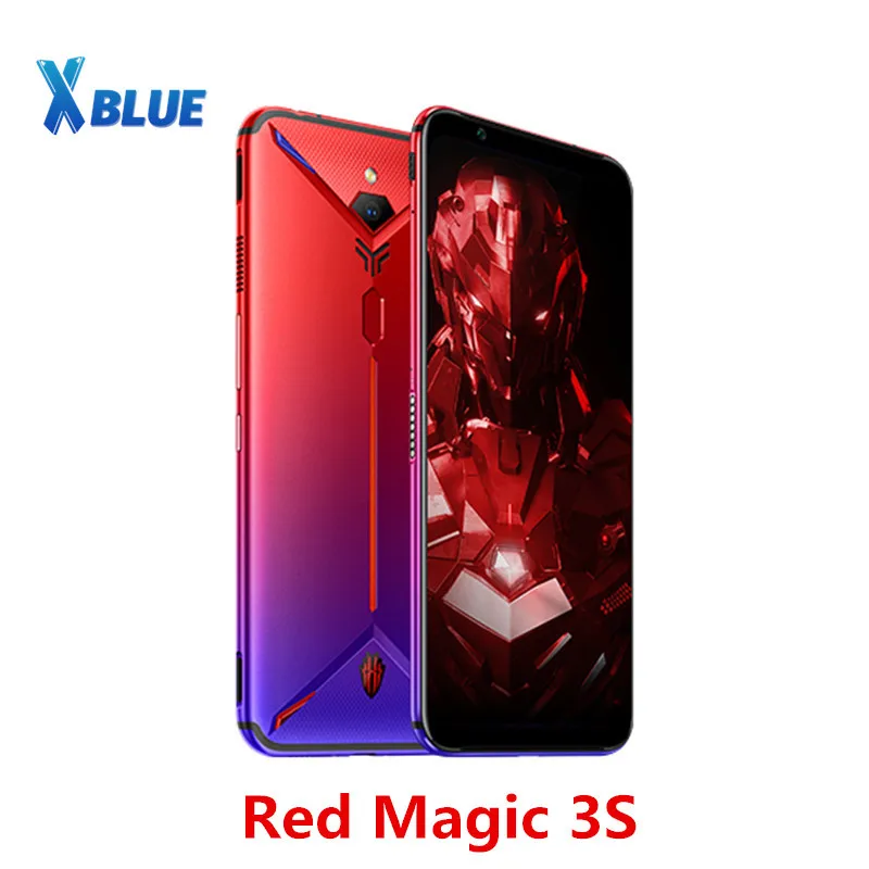 Смартфон Nubia Red Magic 3 S 8 ГБ 128 6 65 дюйма Snapdragon 855 Plus 5000 Мп + мА/ч быстрая зарядка игровой