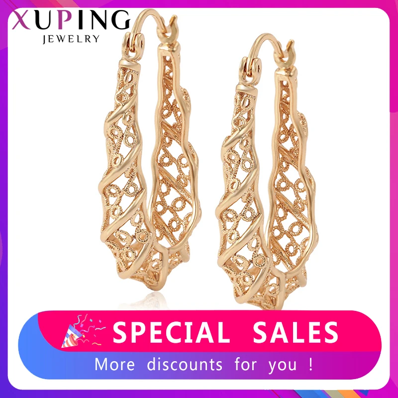 Новые серьги Xuping для женщин модные ювелирные изделия изысканные подарки на день