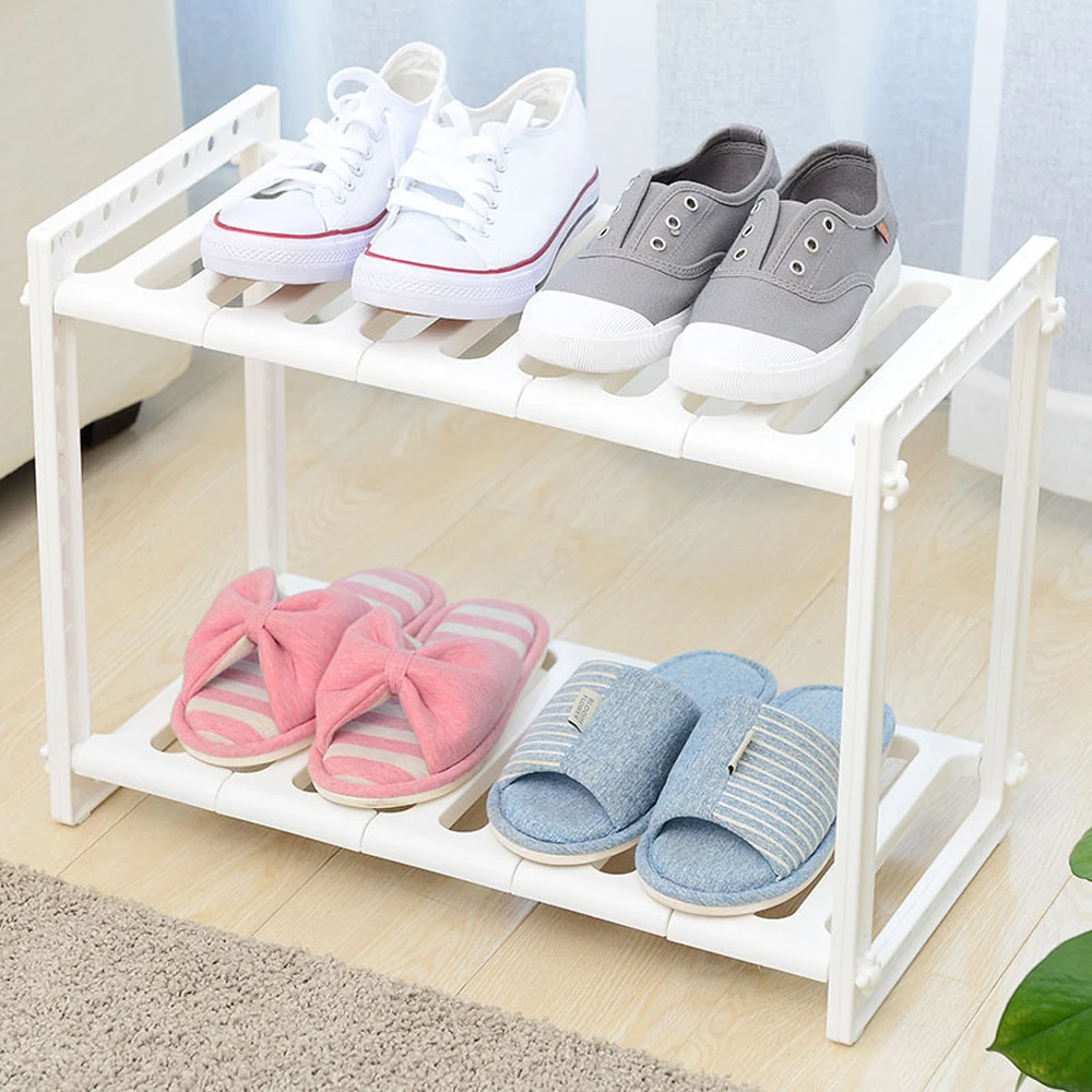 

1PC Storage Rack Under Kitchen Sink Multilayer Storage Shelf Toilet Floor Can Shrink Collection Shelf Household Storage Tools