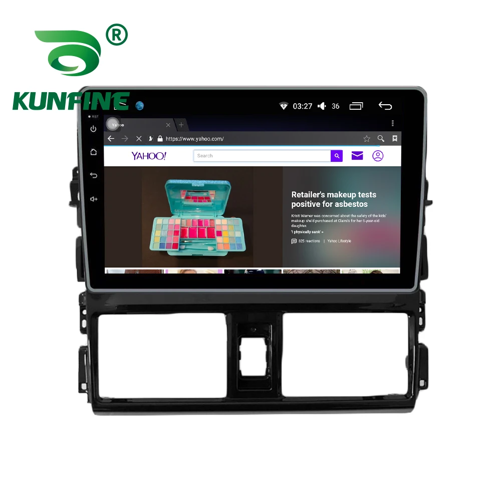 Автомобильный радиоприемник для Toyota Vios/Yaris 2013 2016 Octa Core Android 10 0 автомобильный DVD