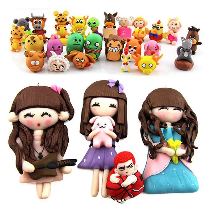 24/36/50 Цвета Полимерная глина для изготовления игрушек &quotсделай сам&quot мягкой