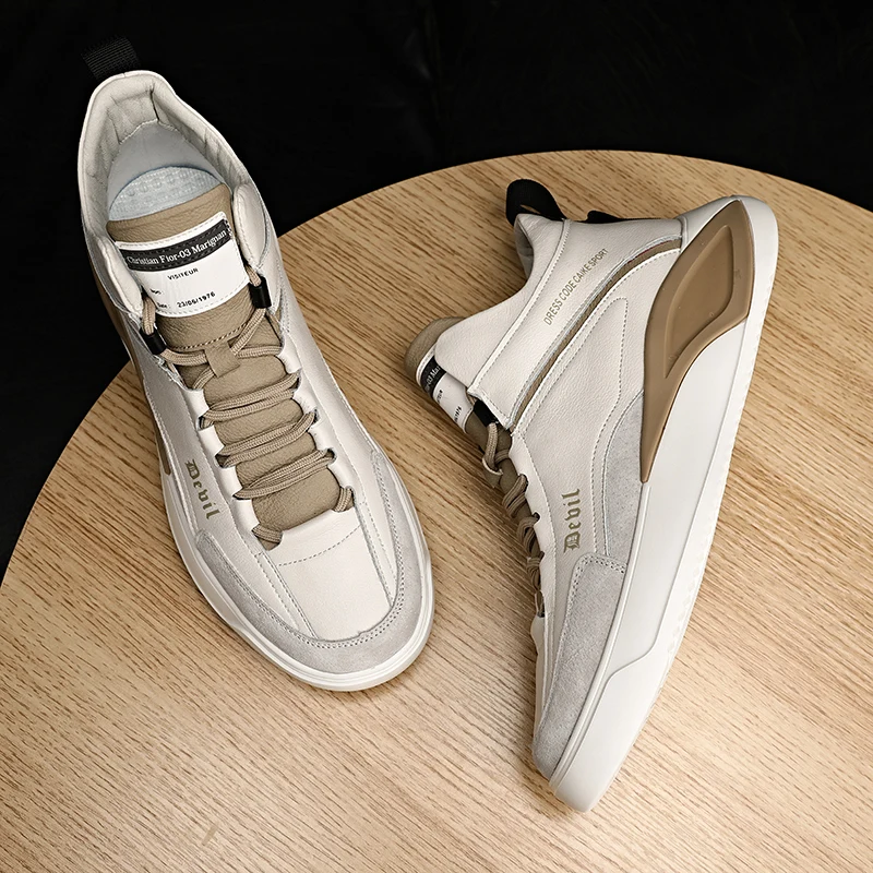 

Men's High Top Sneakers Casual Shoes For Men Chunky Sneakers Male Men's Sport Man Fashionable Sports High Vintage Gym