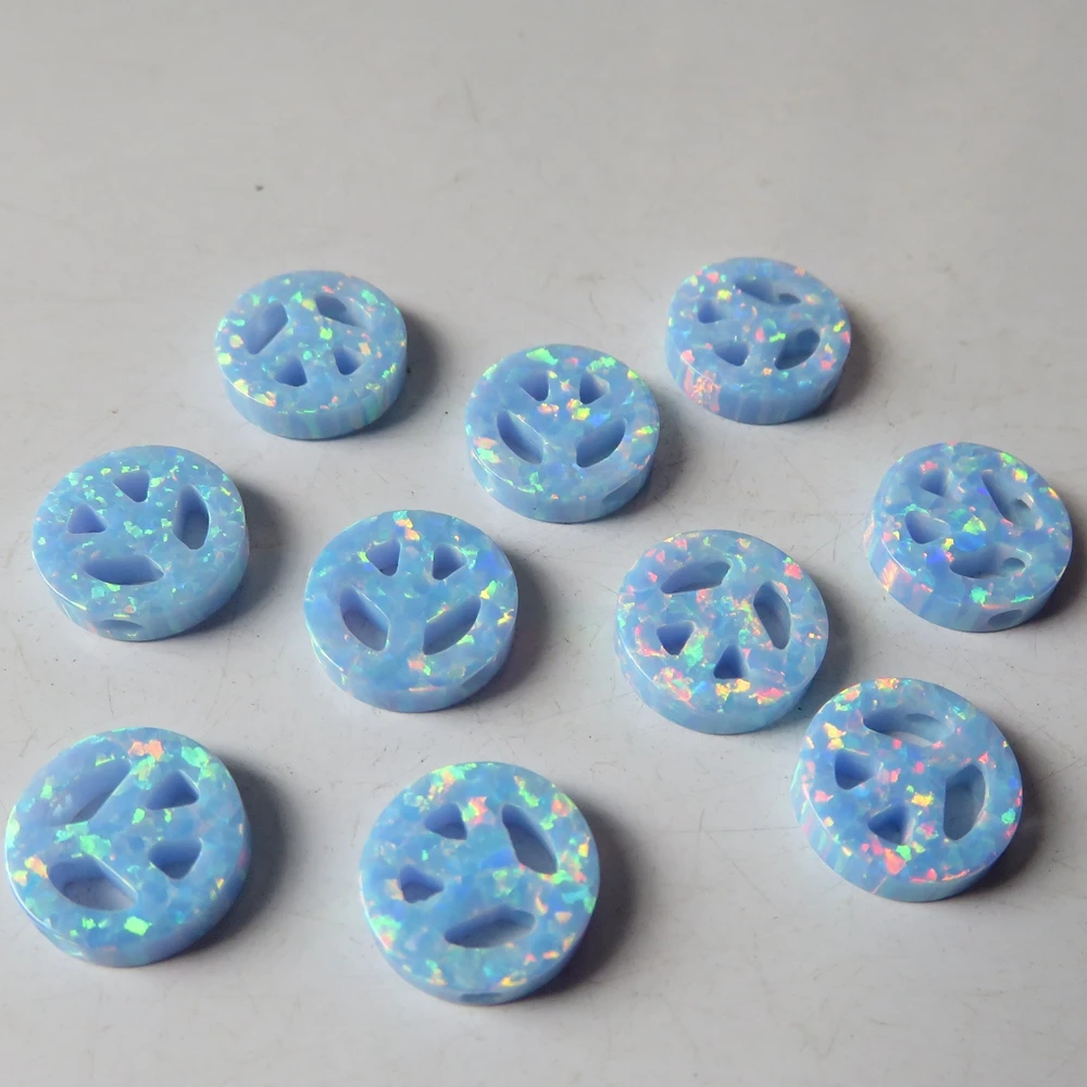 Синтетический Опал для украшения сделай сам 20 шт./лот 10 мм|opal stone|stone opalssynthetic opal |