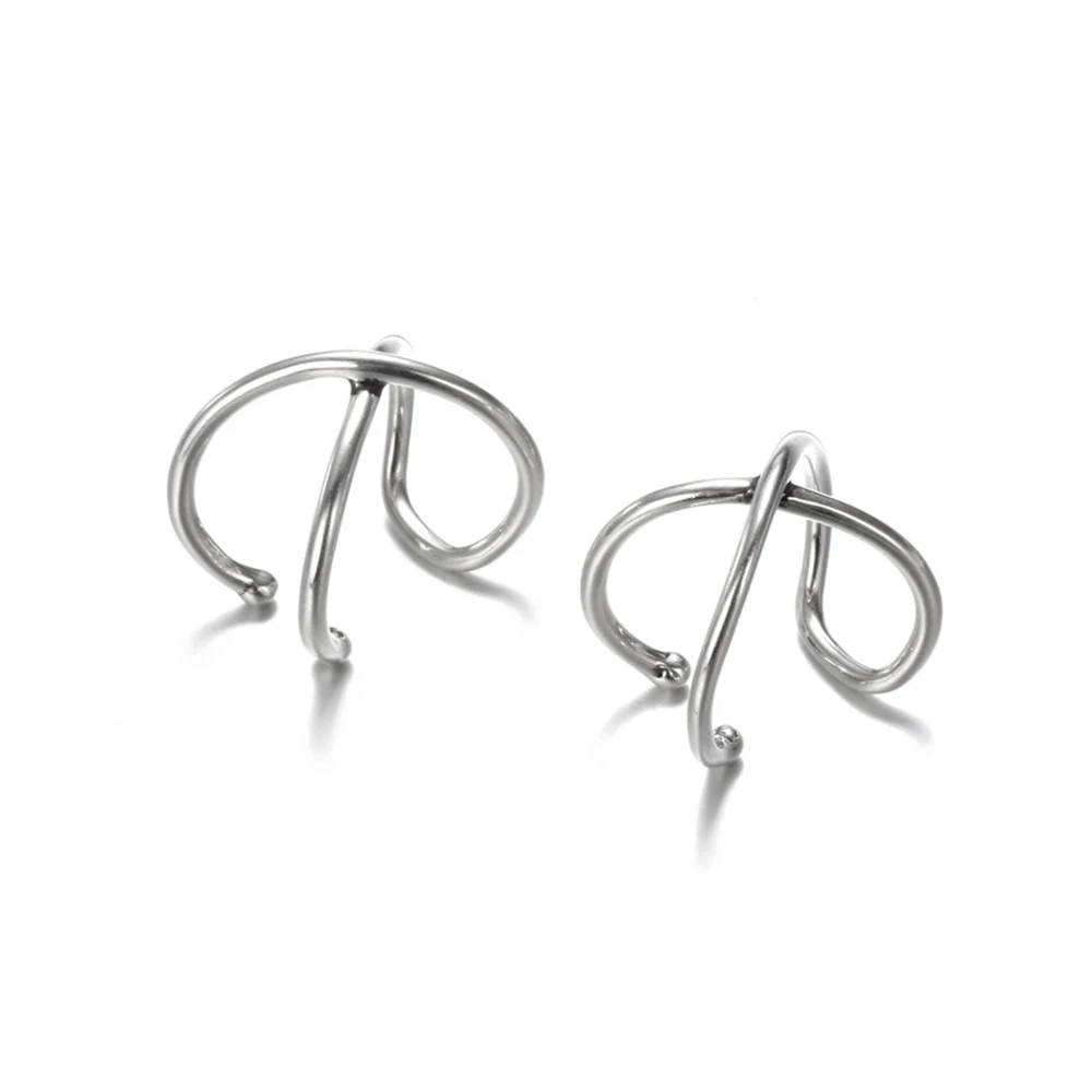 Женские винтажные серьги подвески без пирсинга из серебра 925 пробы|Серьги-клипсы|