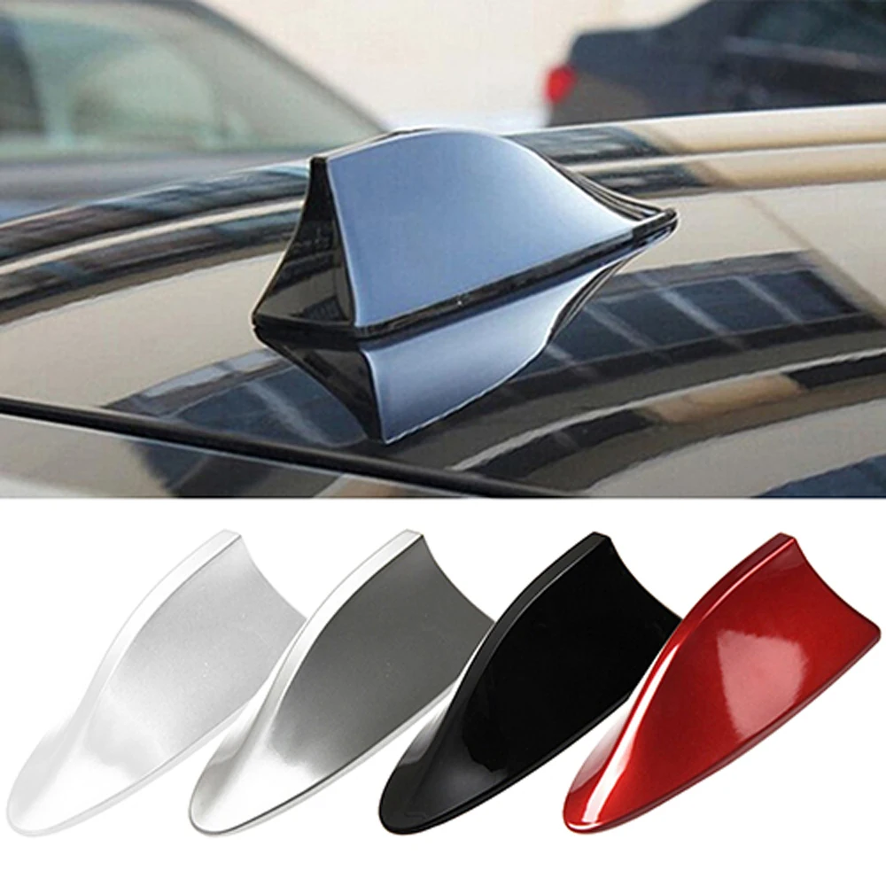 Car Radio Shark Fin Antenna FM Signal Design For All Cars Aerials Styling for Polo Ford Kuga KIA | Автомобили и мотоциклы