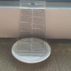 Новые Арабские свадебные пригласительные открытки, персонализированные акриловые необычные свадебные пригласительные открытки, 50 шт.