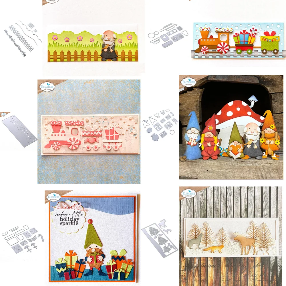 

2021 Metal Cutting Dies With ElizaB DIY Scrapbooking Photo Album Decorative Embossing PaperCard Crafts Die