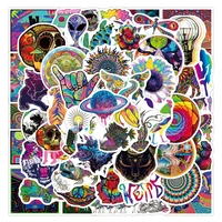 103050pcs colorful cool psychedelic graffiti stickers aesthetic laptop phone skateboard waterproof decal sticker packs kid toy