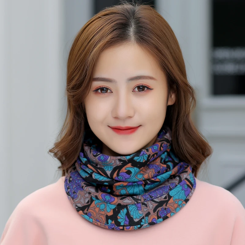 Женские шапки-бини LongKeeper модные многофункциональные шапки на осень и зиму шарфы