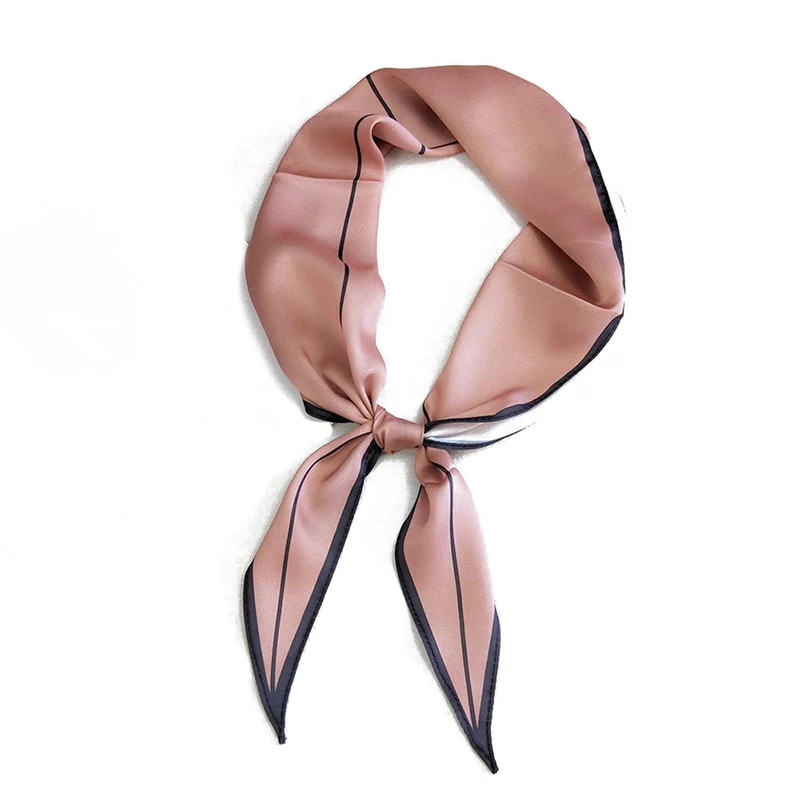 Новый дизайн обтягивающий шарф с принтом созвездия женский шелковый маленькой