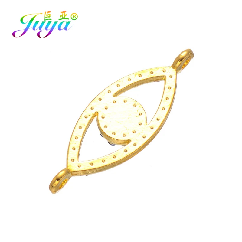 Стразы Juya 5 шт./лот DIY с фианитами турецкие шармы сглаза соединительные аксессуары