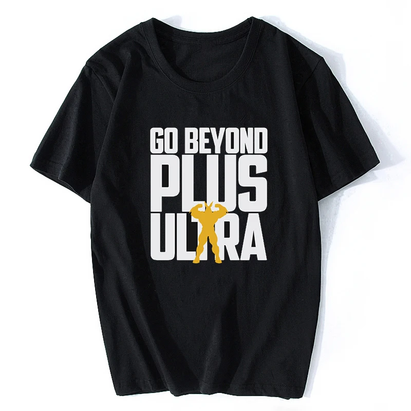 Футболка с японским аниме Мужская футболка героями мультфильма Мой герой Harajuku