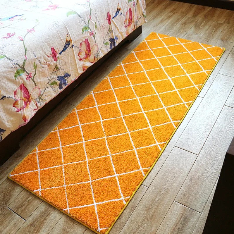 Однотонные напольные ковры Zeegle в скандинавском стиле декоративный ковер для