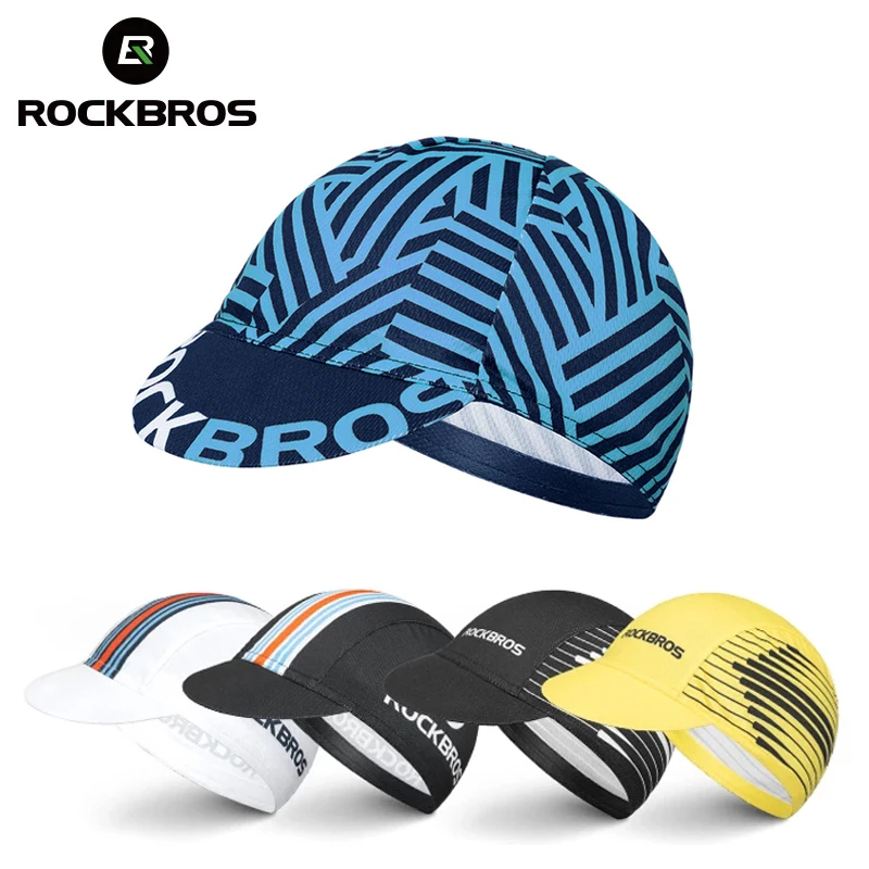 

ROCKBROS Cycling Cap Man MTB Cycle Caps For Women Breathable Road Bike Hat Sun Protect Bicycle Head Cap Outdoor Riding Equipment