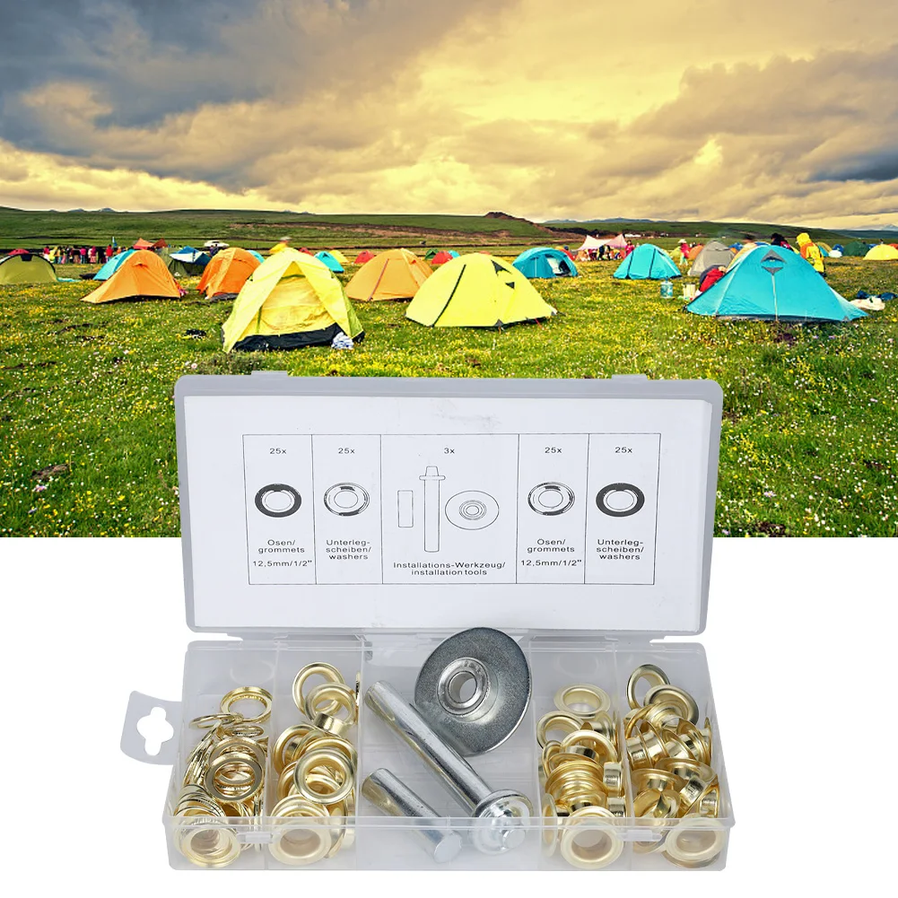 103 шт. шайбы Grommet оцинкованные палатки оцинкованного железа шайба прокладки