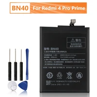xiao mi bn40 battery for xiaomi redmi 4 pro prime 3g ram 32g rom edition redmi4 rechargeable replacement battery 4100mah