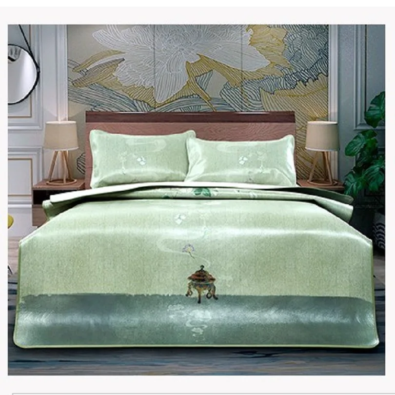 Охлаждающий Набор ковриков из воловьей кожи для простыни наволочки с