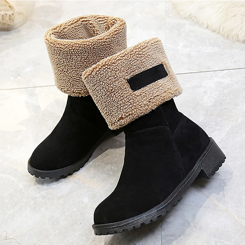 Botas Mujer зимние ботинки женская обувь Chaussures Femme зимняя женские на платформе Laarzen Dames