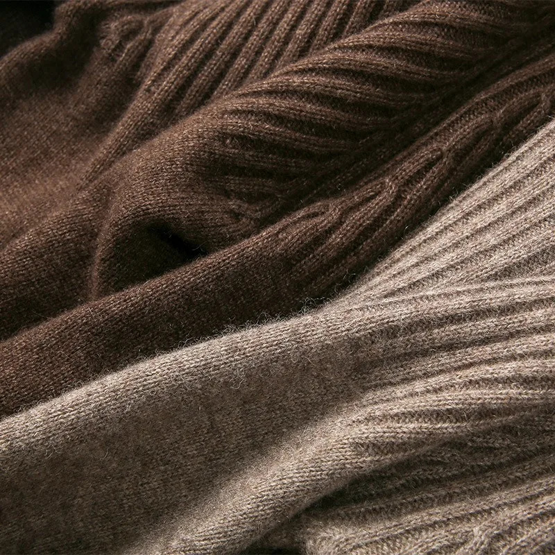 Осенне-зимний винтажный утепленный полосатый Женский свитер водолазка пуловеры Джемперы женские корейские вязаные топы большого размера ... от AliExpress WW