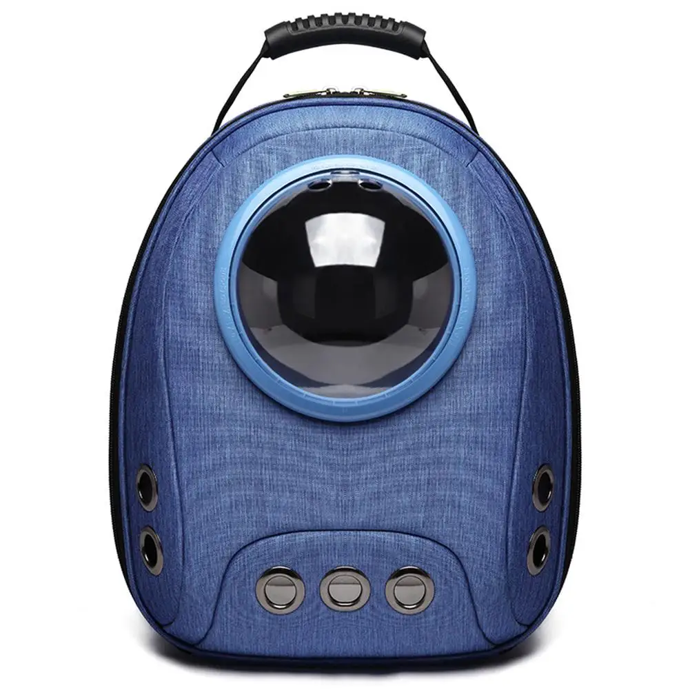 

Pet Cat Backpack Travel Puppy Carrier Bag Outdoor Hiking Pet Space Capsule Portable Cats Transport Box Breathable Bags For Dogs