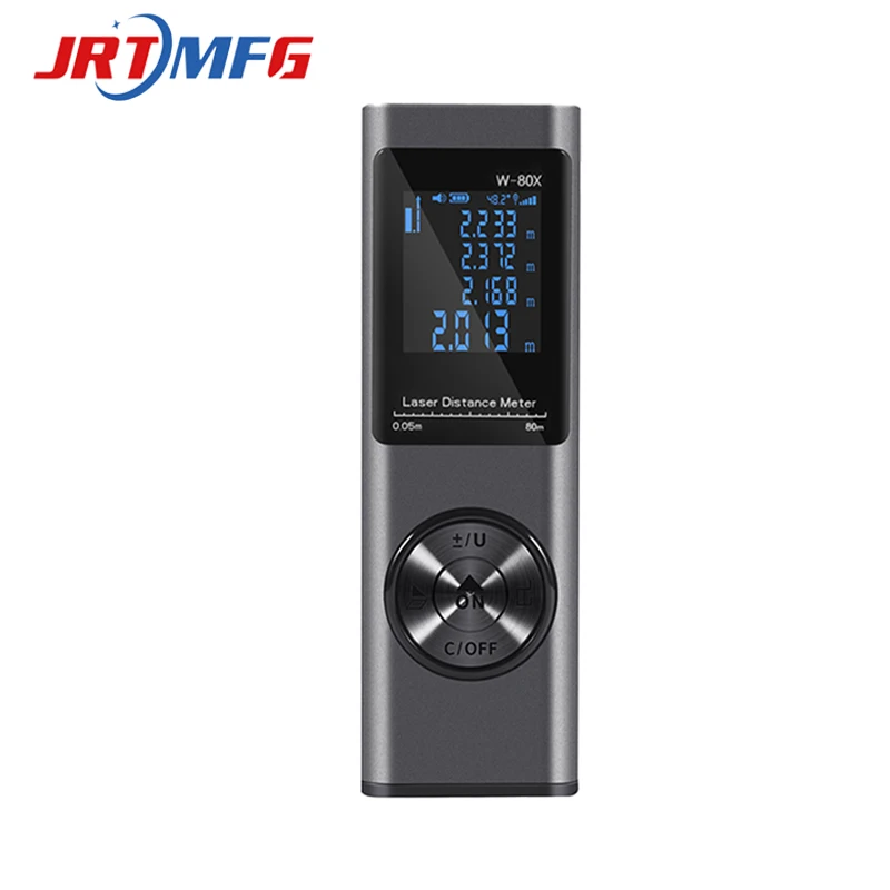 Лазерный дальномер JRTMFG измеритель расстояния из алюминиевого сплава 40/60/80