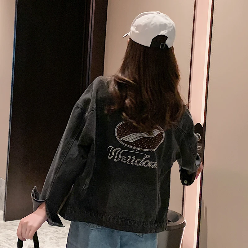 

Джинсовые куртки, Женское пальто, осенние джинсовые куртки для женщин, джинсы, однобортные джинсовые пальто, женская одежда