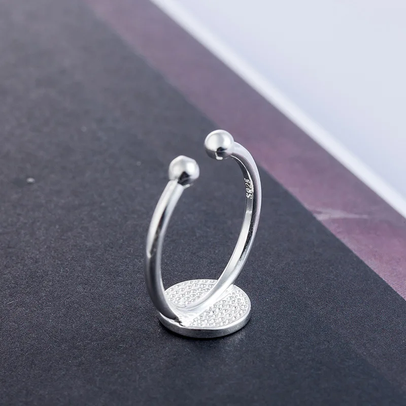 Новое простое популярное милое посеребренное Открытое кольцо в форме лимона с