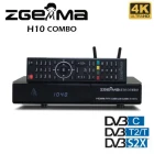 двухсистемный DVB - S2X + T2  C Hi3798MV200 с двухсистемным приемником со спутника ZGEMMA H10, встроенный модулятор 4K UHD DVB - S2X + DVB - T2  C