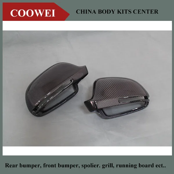 Зеркало заднего вида автомобильное углеродное волокно для AUDI A4 B8 2008-2012 1:1 |