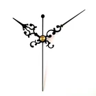 S-образный стержень 9206 #, черные и серебряные стрелки (только стрелки), металлический алюминиевый материал для рукоделия, комплекты высокого качества