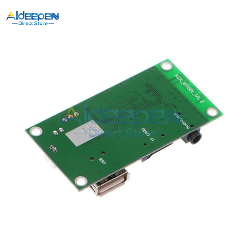 

DC 12V MP3 Decode Board Wireless Bluetooth 5.0 Audio Receiver Module Stereo Integrated Circuits With Remote Control KCX BT001
