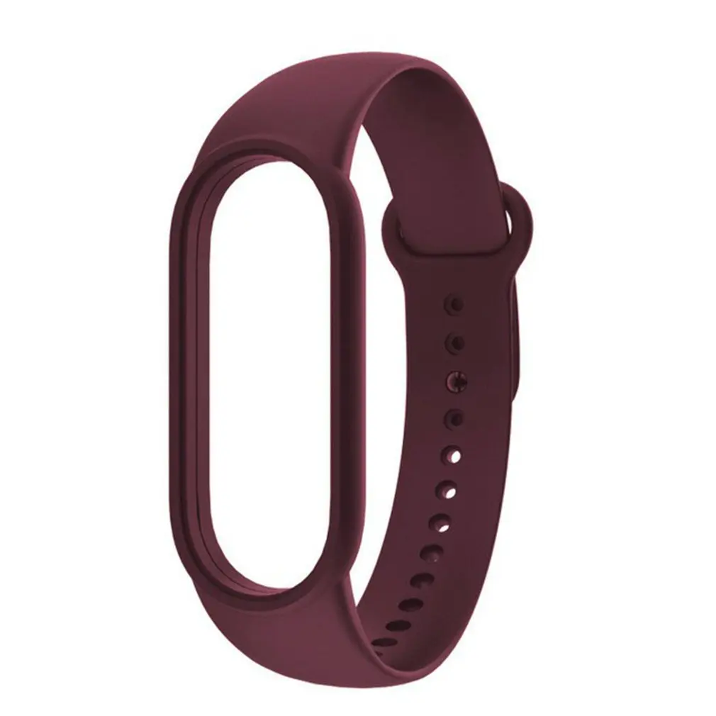 

wholsale Strap For Xmi Mi Band 5 Silicone Wristband Bracelet Replacement For Xmi Band 4 MiBand 5 Wrist Color TPU Strap