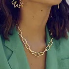 Ожерелье-чокер женское, массивное, толстое, массивное, в стиле хип-хоп, 17KM, 2020