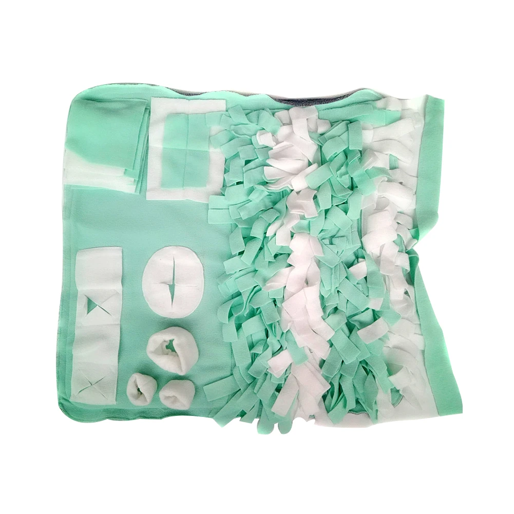 Supplies Slow Washable Dog Snuffle Mat Cushion Blanket Nose Sniffing Pet Training Pad Play Stress Release Soft Cat Food Feeding | Дом и сад