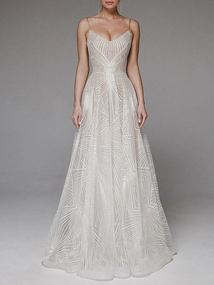 

BAZIIINGAAA Beach Evening Dresses Long Woman Gown 2021 Sequins Vestidos de discoteca Parties Sexy Clubbing Prom Party Gowns