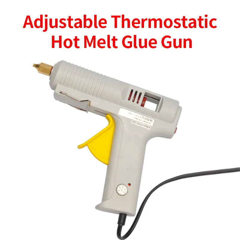 

Genuine Yellow Flower Adjustable Constant Temperature Hot Melt Glue Gun NO.965A 100W Strong Stick