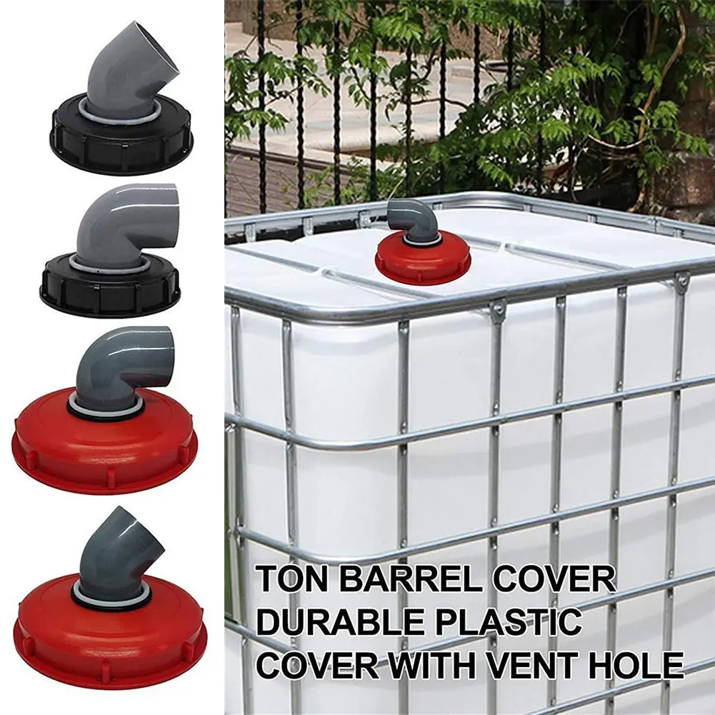 

IBC Ton Barrel Cover Cap With Nylon Filter With Venting Ton Barrel Plastic Cover Tote Tank Lid Breath Cover Fitting Rainwater