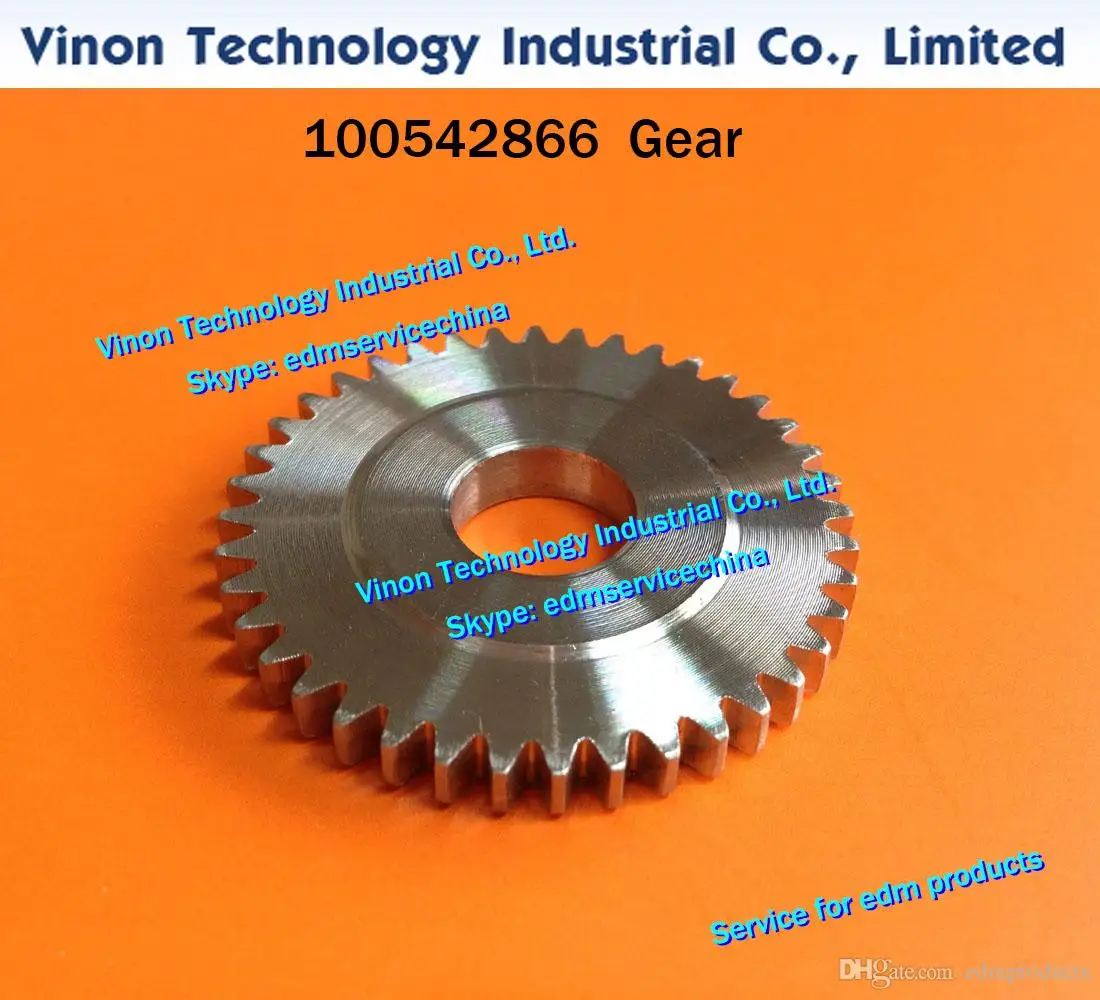 

(1pc) 100542866 edm Gear Pinch Roller Drive for Robofil 230F,240,330F,440CC,640CC Charmilles edm parts 100.542.866 Gear