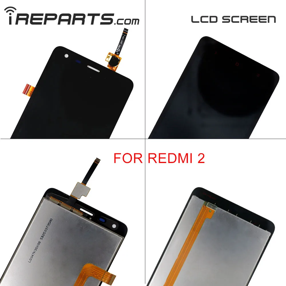 IREPARTS экран для Xiaomi Redmi 2 ЖК-дисплей 3 3s 3x дигитайзер замена Pantalla + Бесплатные