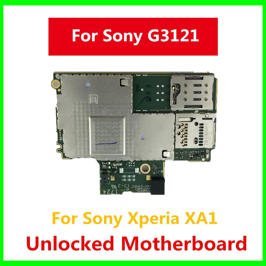 Материнская плата для Sony Xperia XA1 G3121 разблокированная Логическая с чипами полная