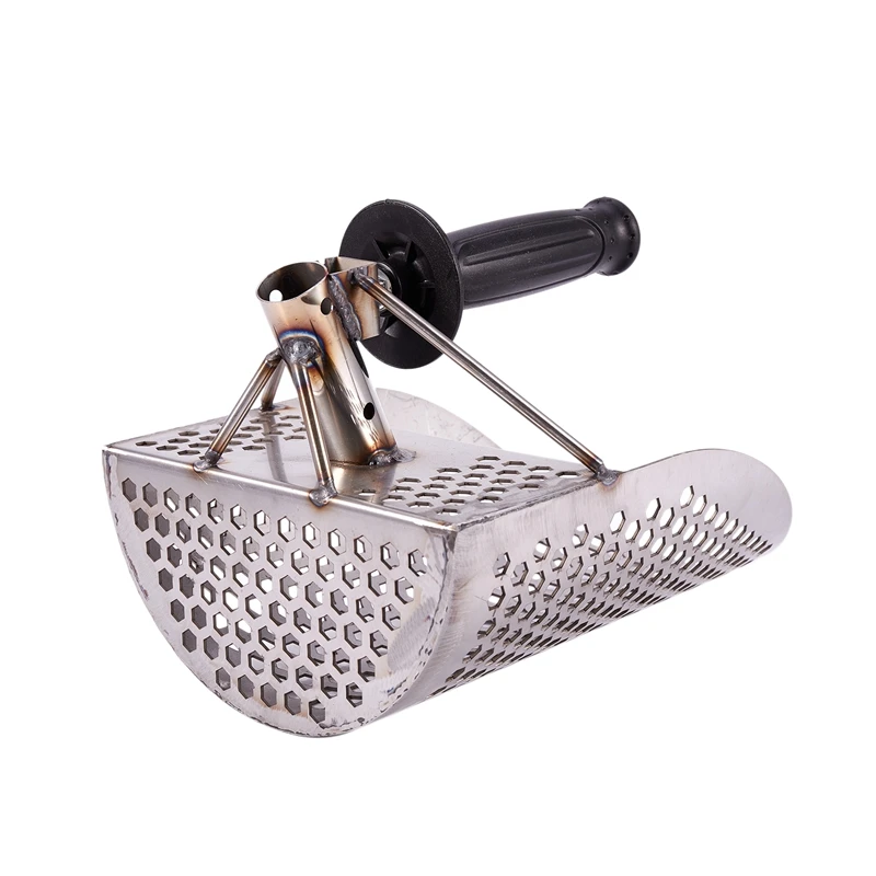 Песчаный ковш LBER для металлодетектора из нержавеющей стали с шестигранным