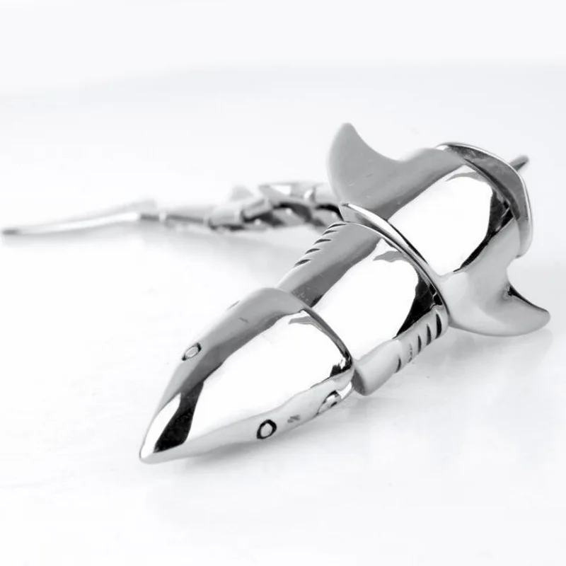 

Shark Scorpion Bracelet Multifunction Bracelets Domineering Shark Punk Locomotive Men EDC Outdoor Self Defense Titanium Steel