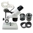 Паяльная бинокулярный стерео микроскоп 40x 80x инструмент для ремонта мобильного телефона WF20x окуляр микроскопа