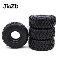 4pcs 1 9 rubber rocks tyres tires with inner for d90 trx 4 defender trx 6 g63 scx10 ii axial 90046 tf2 rc car accessories