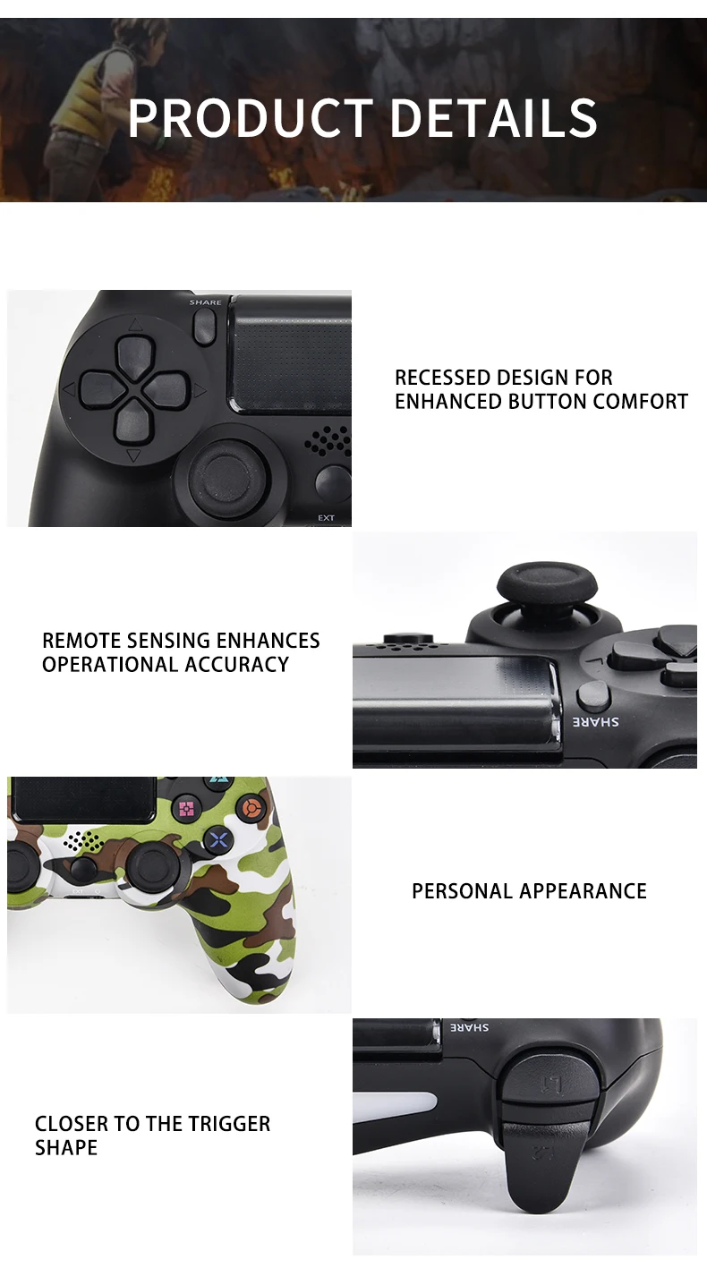 Данных лягушка Bluetooth Беспроводной игрового контроллера геймпад для PS4 контроллер для Playstation 4 Dualshock 4 двойной вибрации джойстика геймпад