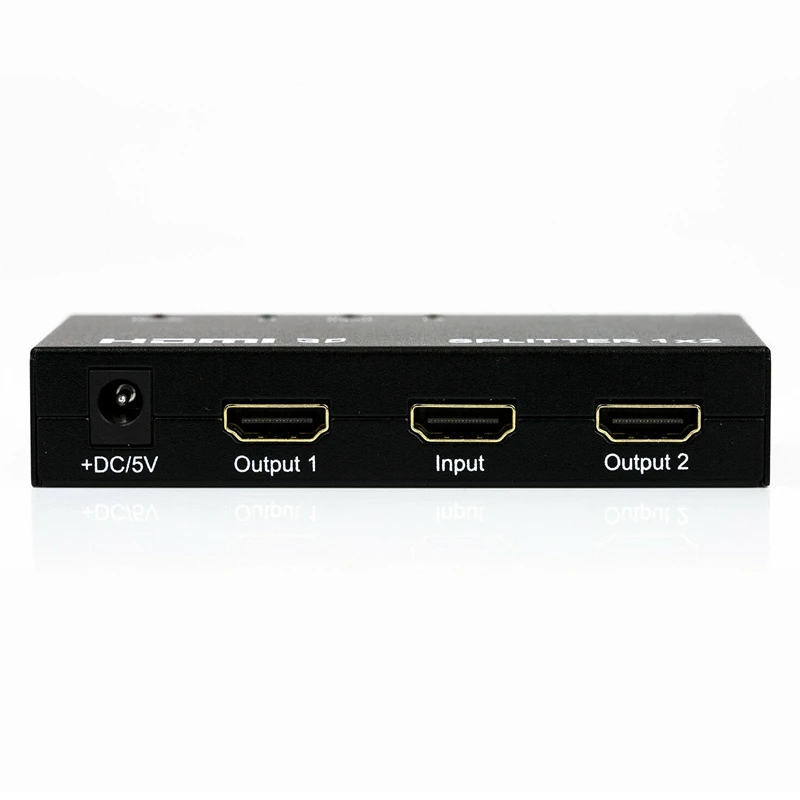 HDMI Splitter 1 in 2 Way Supports 3D 1X2 Audio UK Plug | Электроника