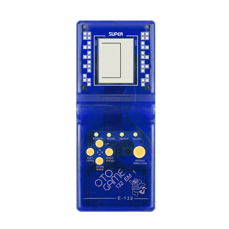 Портативный игровой плеер Tetris с ЖК дисплеем электронные игровые игрушки