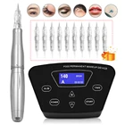 Машинка для перманентного макияжа Biomaser P300 с ЖК-дисплеем и картриджем для тату